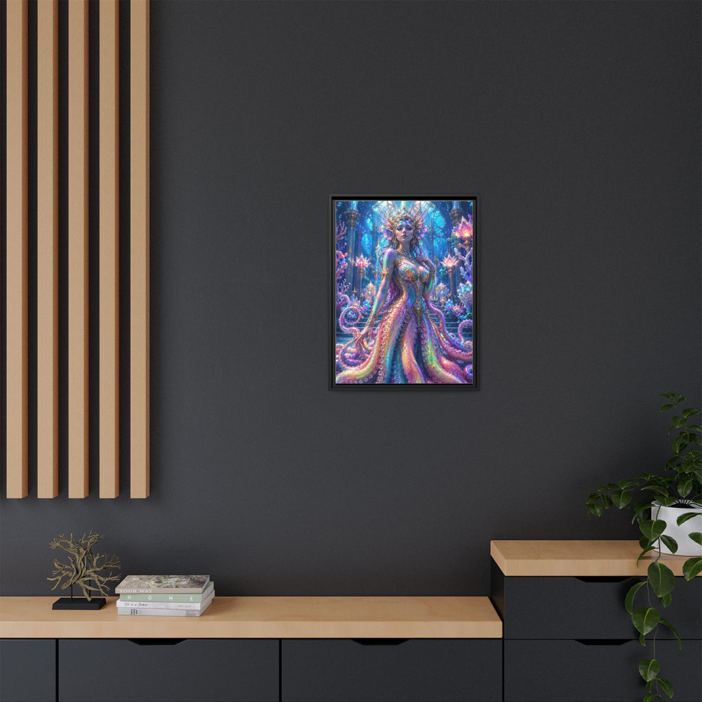 Rainbow Sea Empress Matte Canvas Print (Framed)