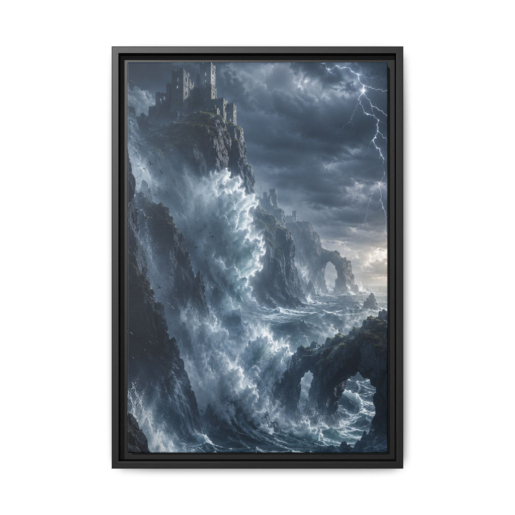 Fine Art Paper Print - Stormy Ocean Fantasy Wall Art