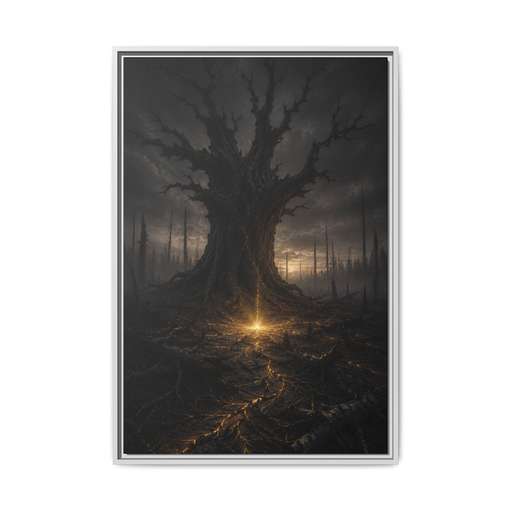 Dark Fantasy Tree Fine Art Paper Print — Fine Art Paper Print