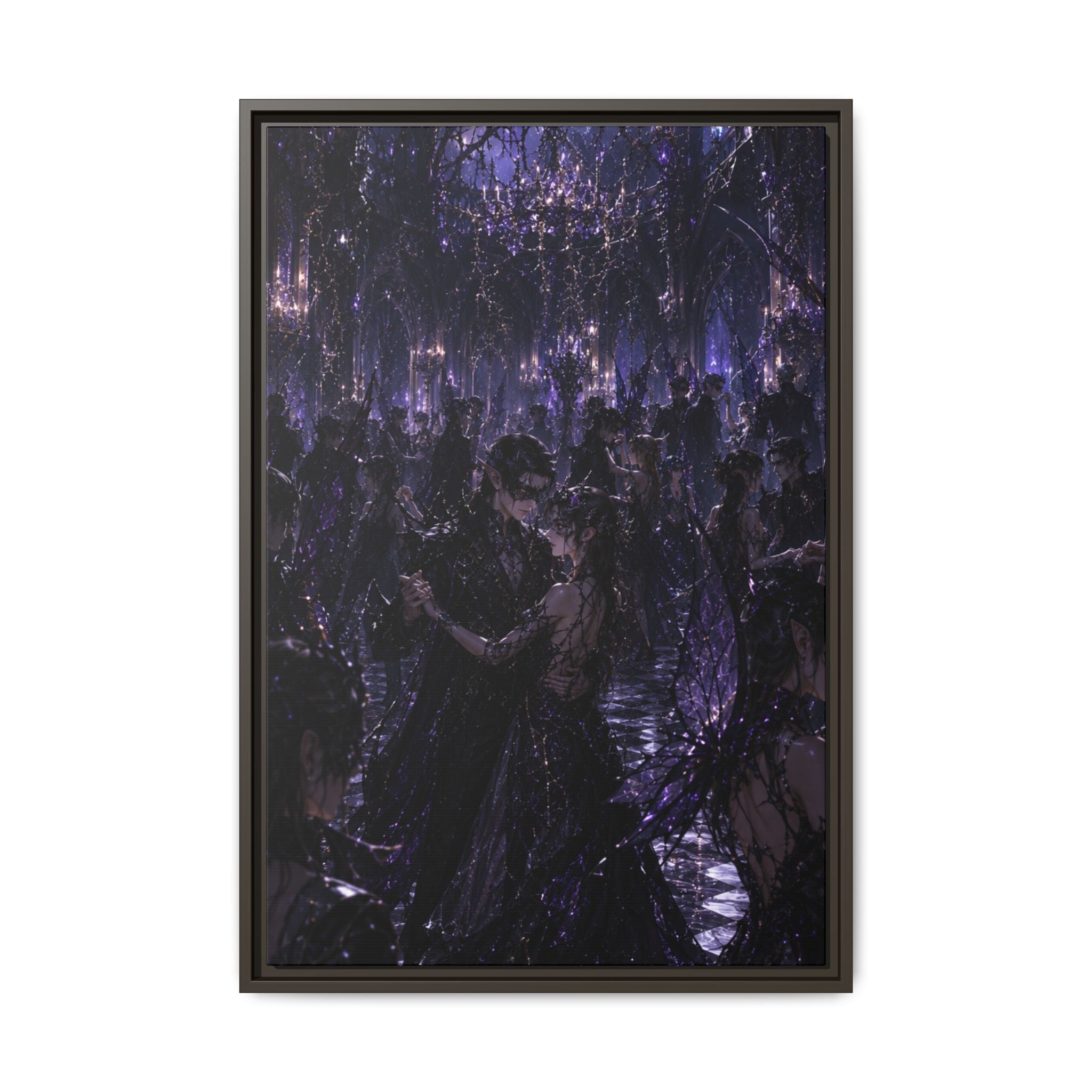 Fine Art Paper Print: Midnight Ballroom Dance Print