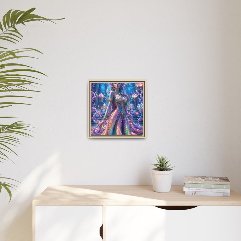 Rainbow Sea Empress Matte Canvas Print (Framed)