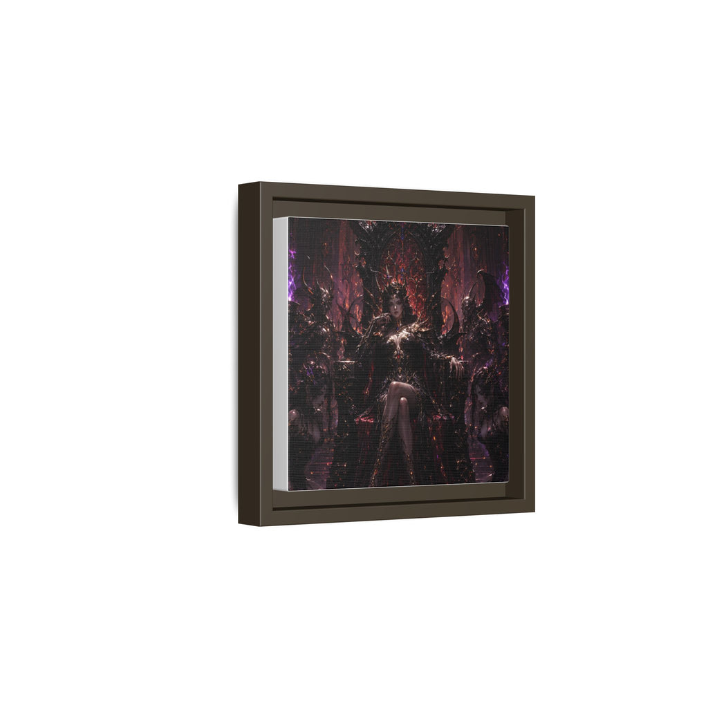 Dark Fantasy Queen Matte Canvas Framed Art
